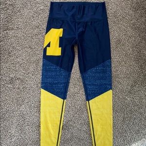 University of Michigan leggings